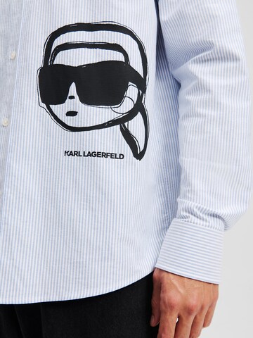 Karl Lagerfeld Comfort fit Ing 'IKON' - kék