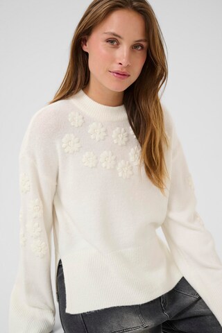 Kaffe Pullover in Weiß
