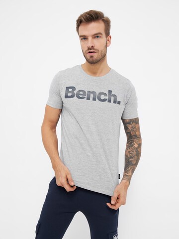 BENCH Shirt 'Leandro' in Grau: predná strana