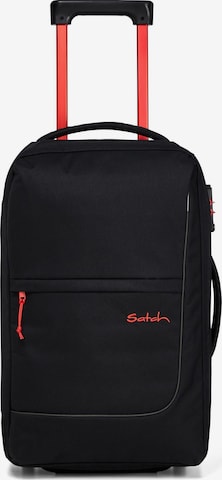 Satch Travel Bag 'Flow' in Black: front