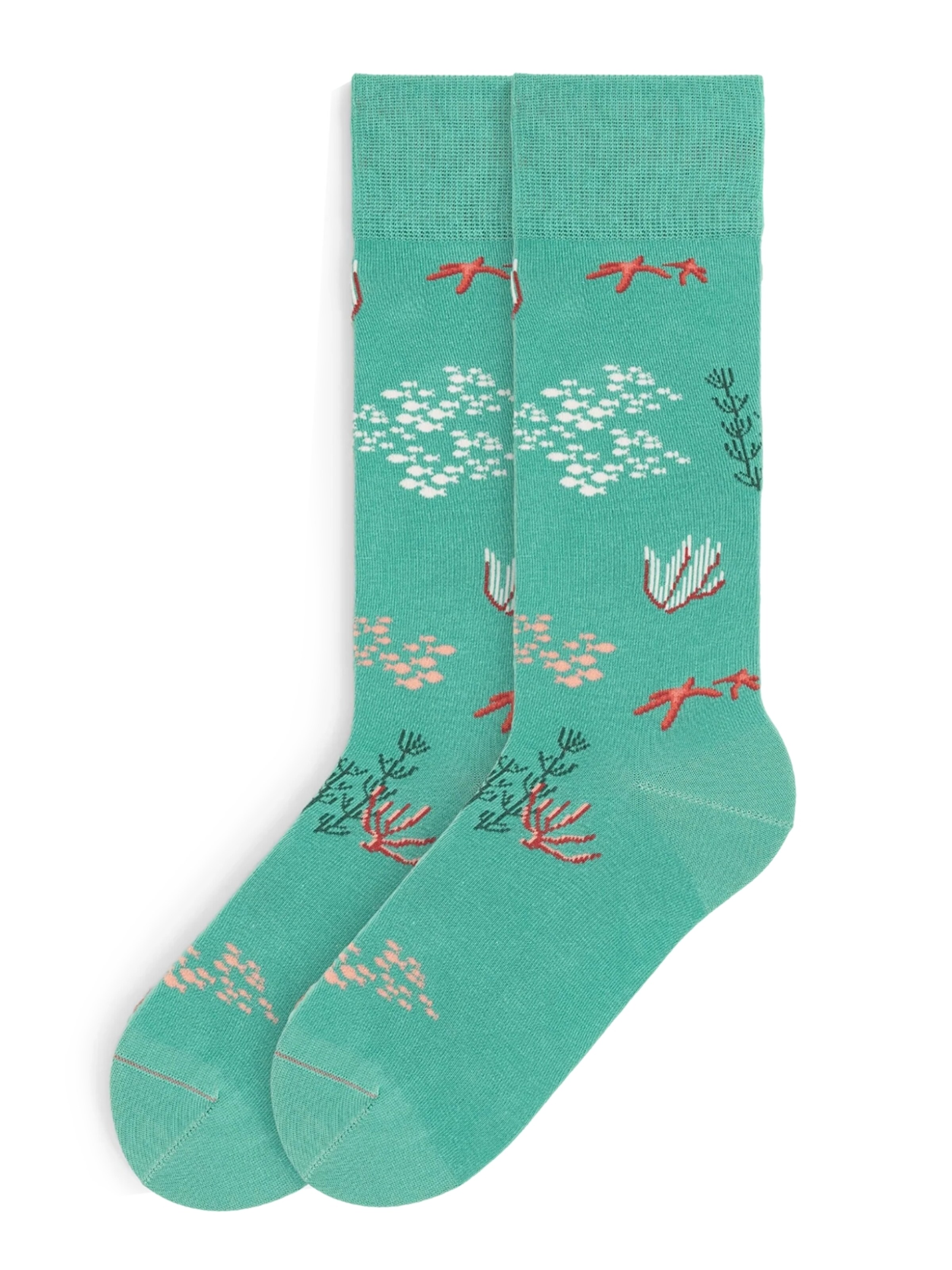 Von Jungfeld Socks 'SIGNATURE ICONS' in Green: front