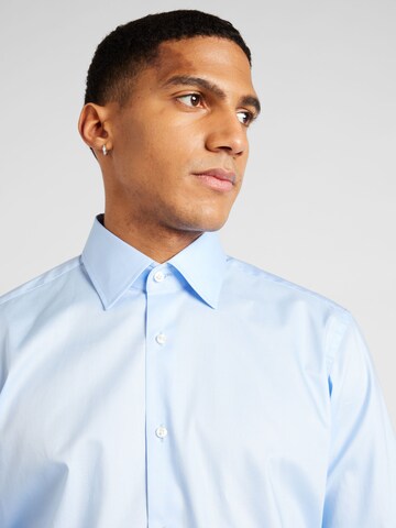 BOSS Regular fit Button Up Shirt 'JOE' in Blue