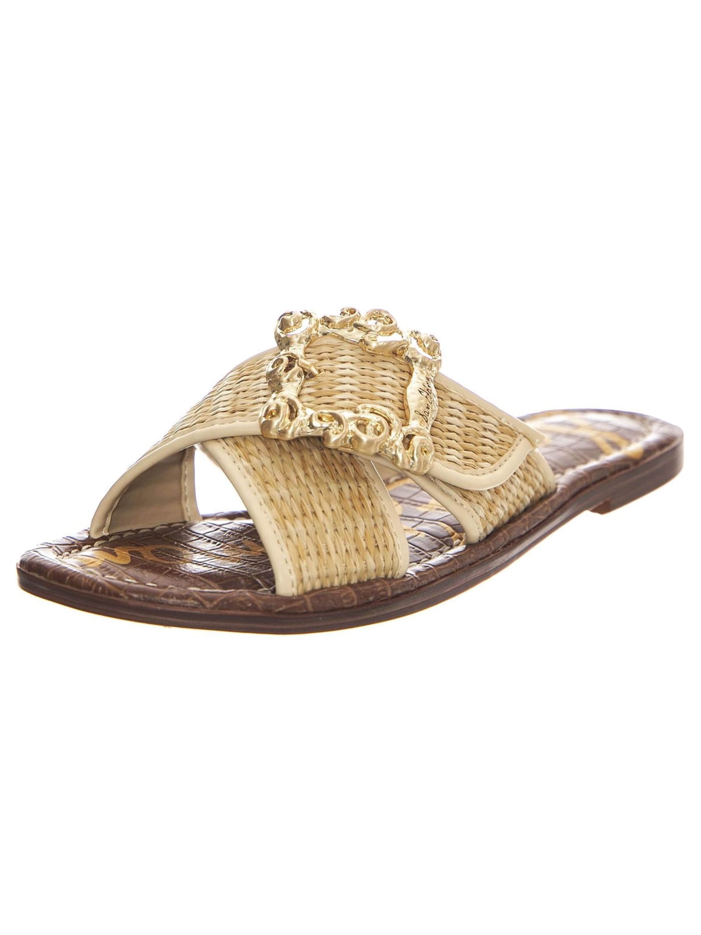 Sam Edelman Mules 'Gracyn Dark Natura' in Beige: front