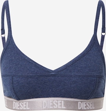 DIESEL Bralette Bra in Blue: front