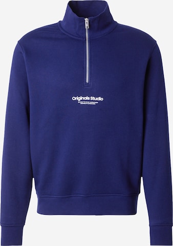 JACK & JONES - Sudadera 'JORVesterbro' en azul: frente