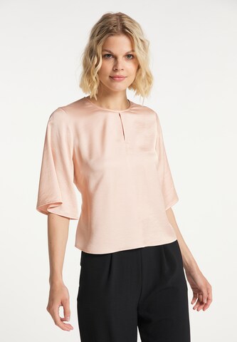 Camicia da donna di usha WHITE LABEL in rosa: frontale