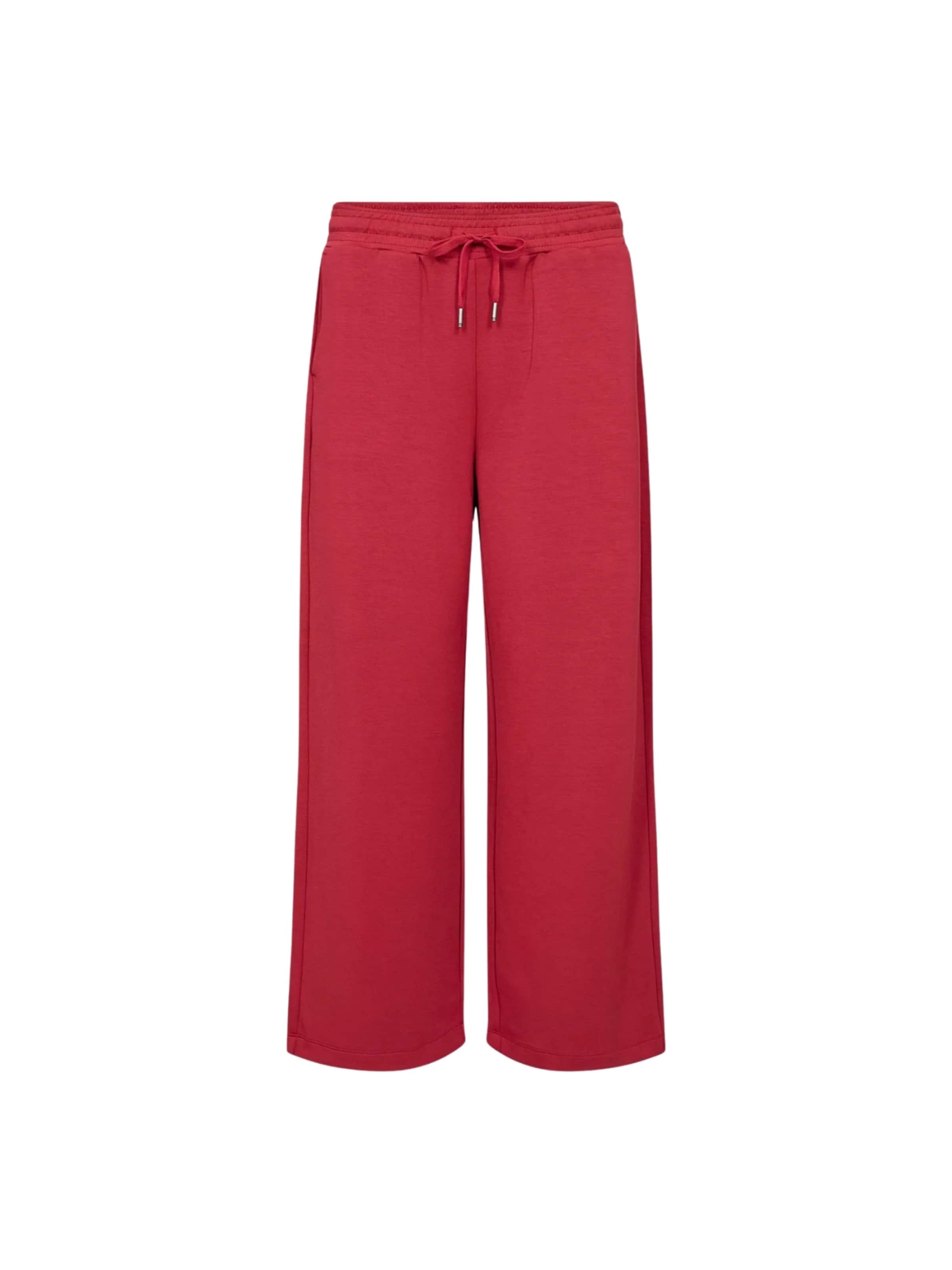 Wide leg Pantaloni di Soyaconcept in rosso: frontale