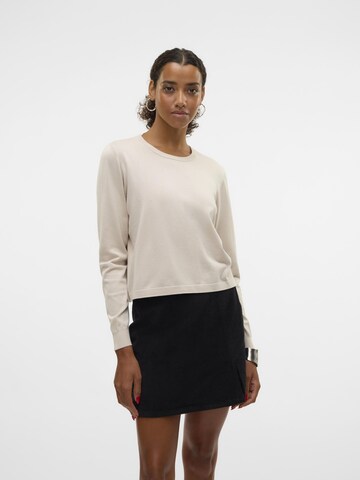 VERO MODA Pullover 'VMSilje' in Beige: predná strana