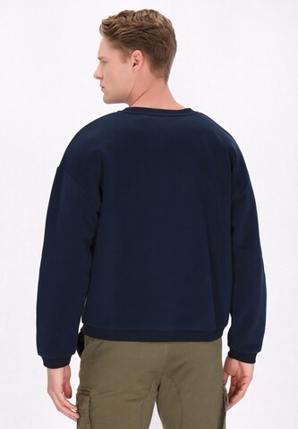 DreiMaster Vintage - Sweatshirt em azul