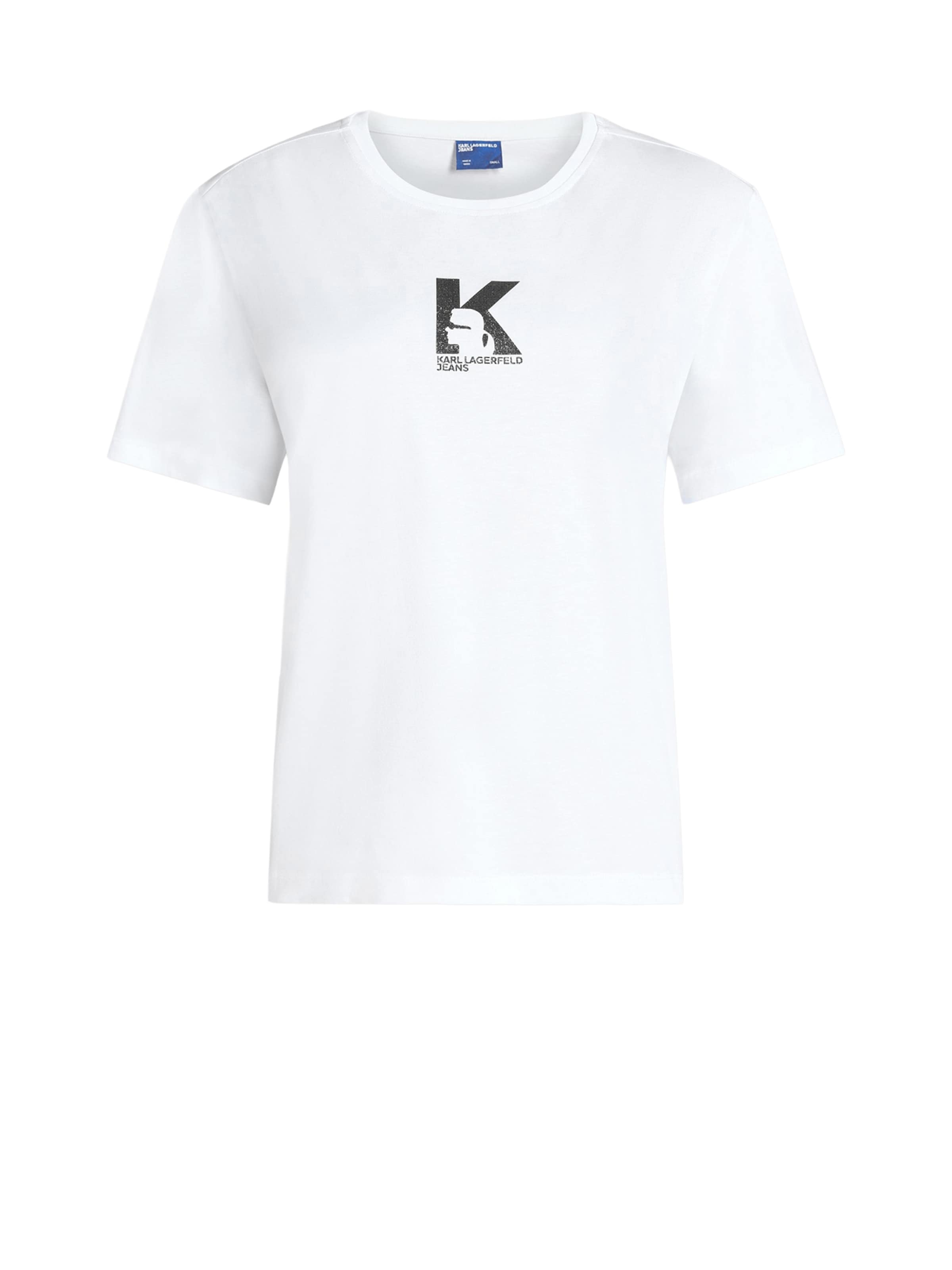 KARL LAGERFELD JEANS Shirt in Wit: voorkant