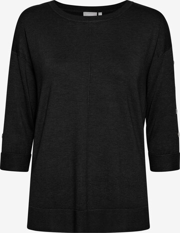 Fransa Sweater in Black: front