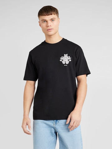 NN07 T-shirt 'Adam' i svart: framsida