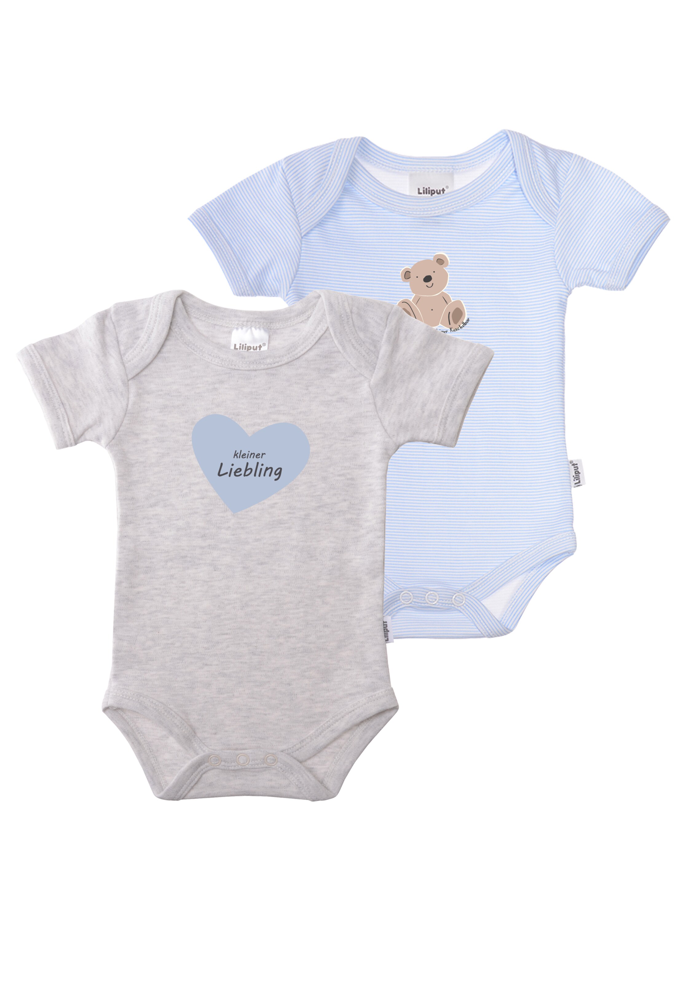 LILIPUT Romper/Bodysuit 'kleiner Liebling' in Blue: front