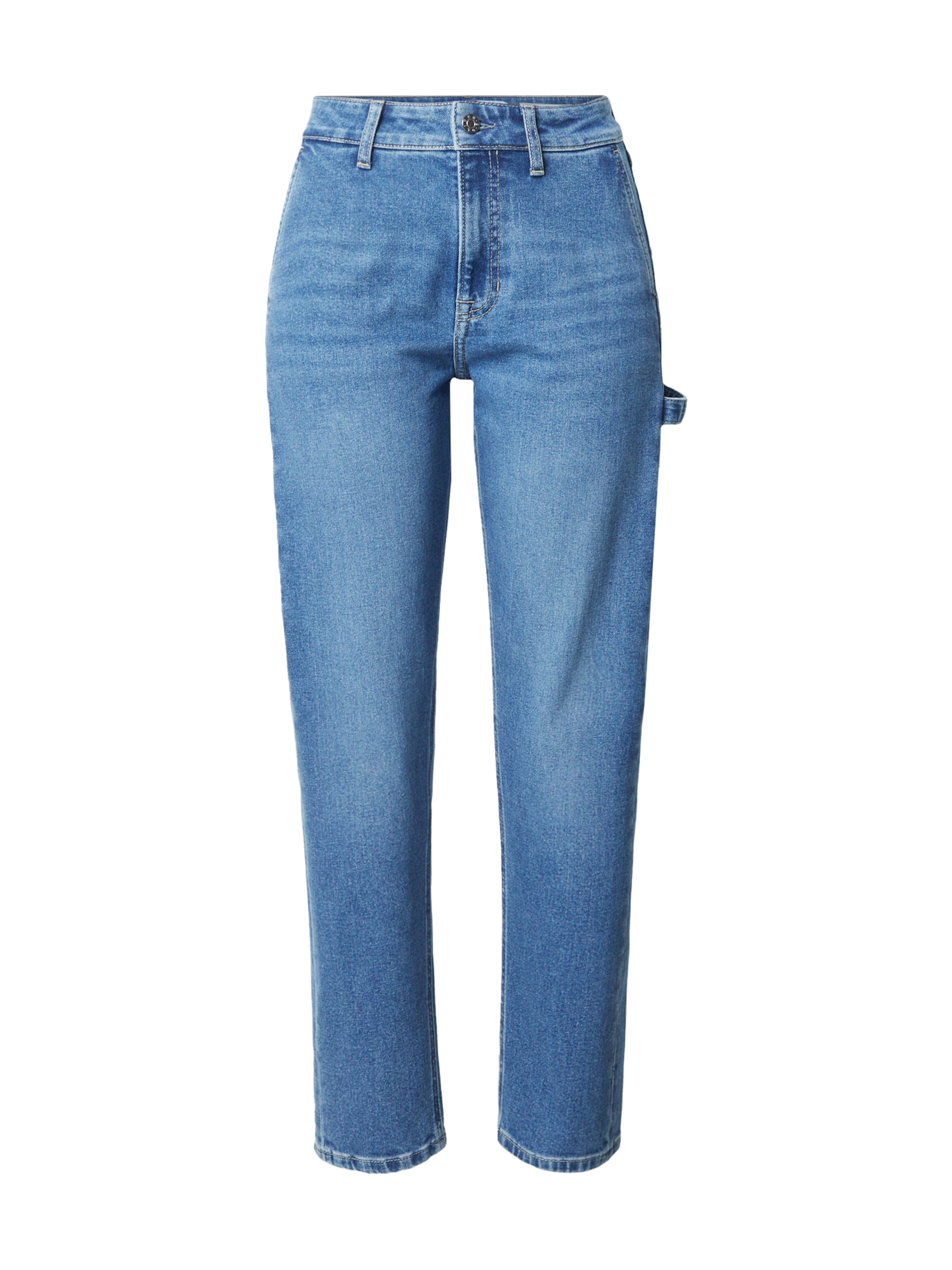 s.Oliver Tapered Jeans in Blauw: voorkant