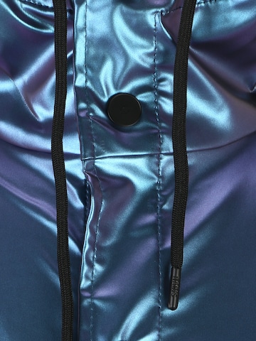 RAINS - Chaqueta de entretiempo 'Long Jacket' en azul
