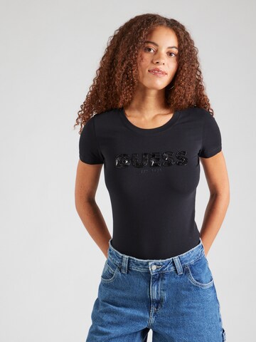 GUESS Shirt in Black: front
