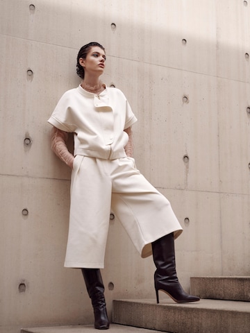 Wide Leg Pantalon 'ELEVATE_ Elsa Culotte' I want the moon en beige