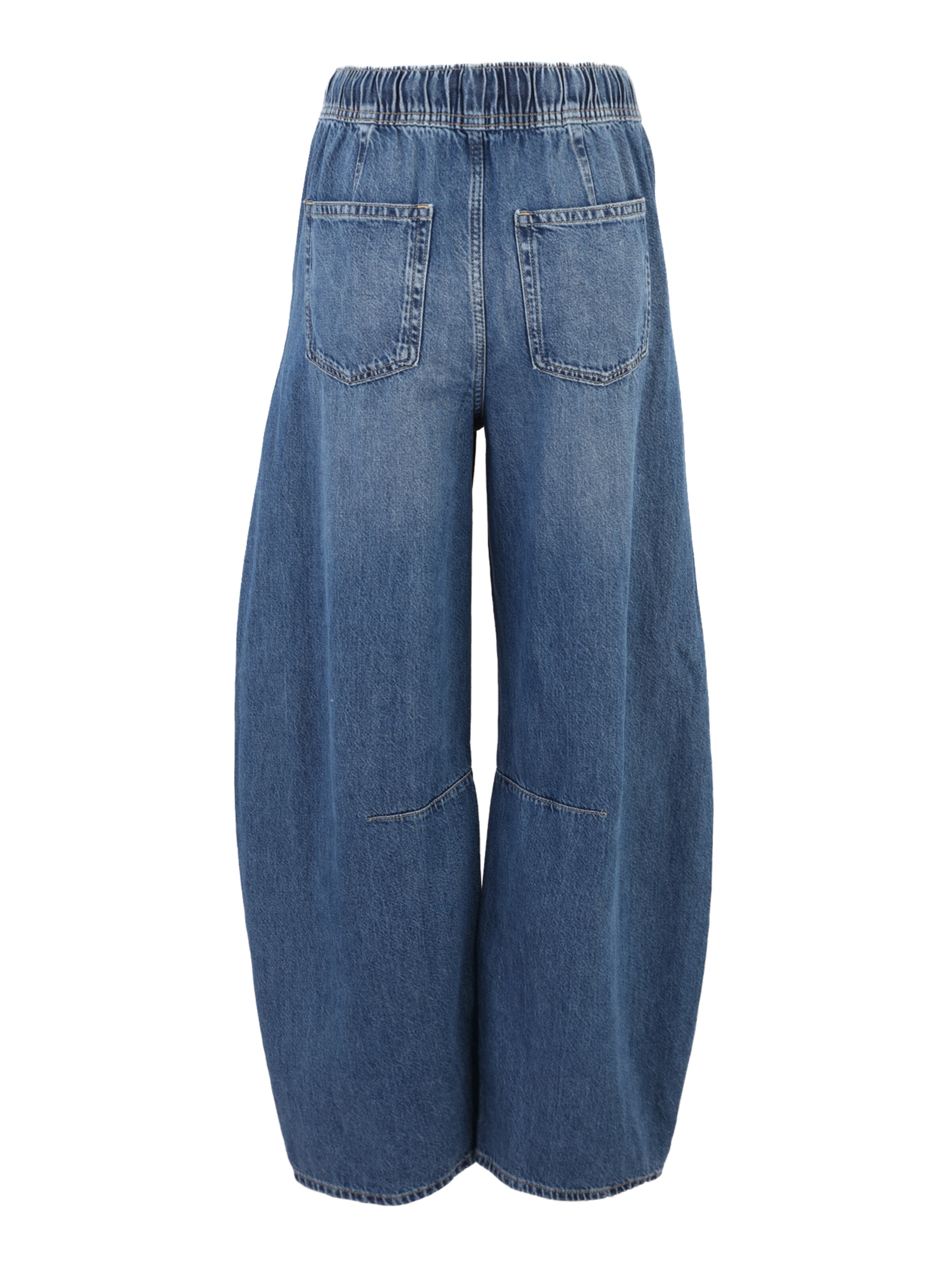 Gap Tall Barrel Jeansy w kolorze niebieski