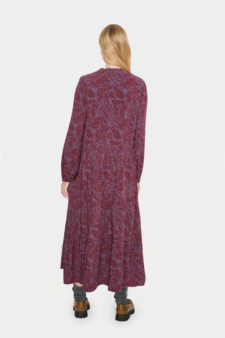 SAINT TROPEZ Shirt dress 'Eda' in Purple