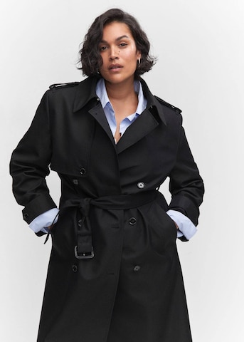 MANGO Between-seasons coat 'Chicago' in Black
