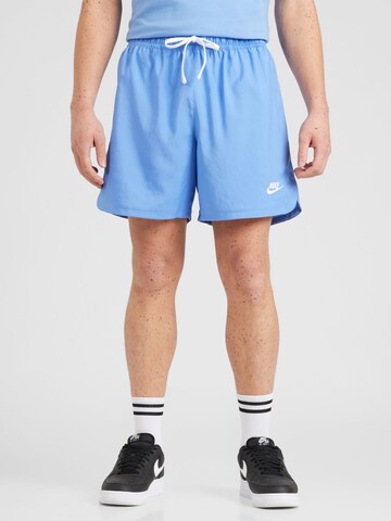 Nike Sportswear Regular Shorts 'Essentials' in Blau: predná strana