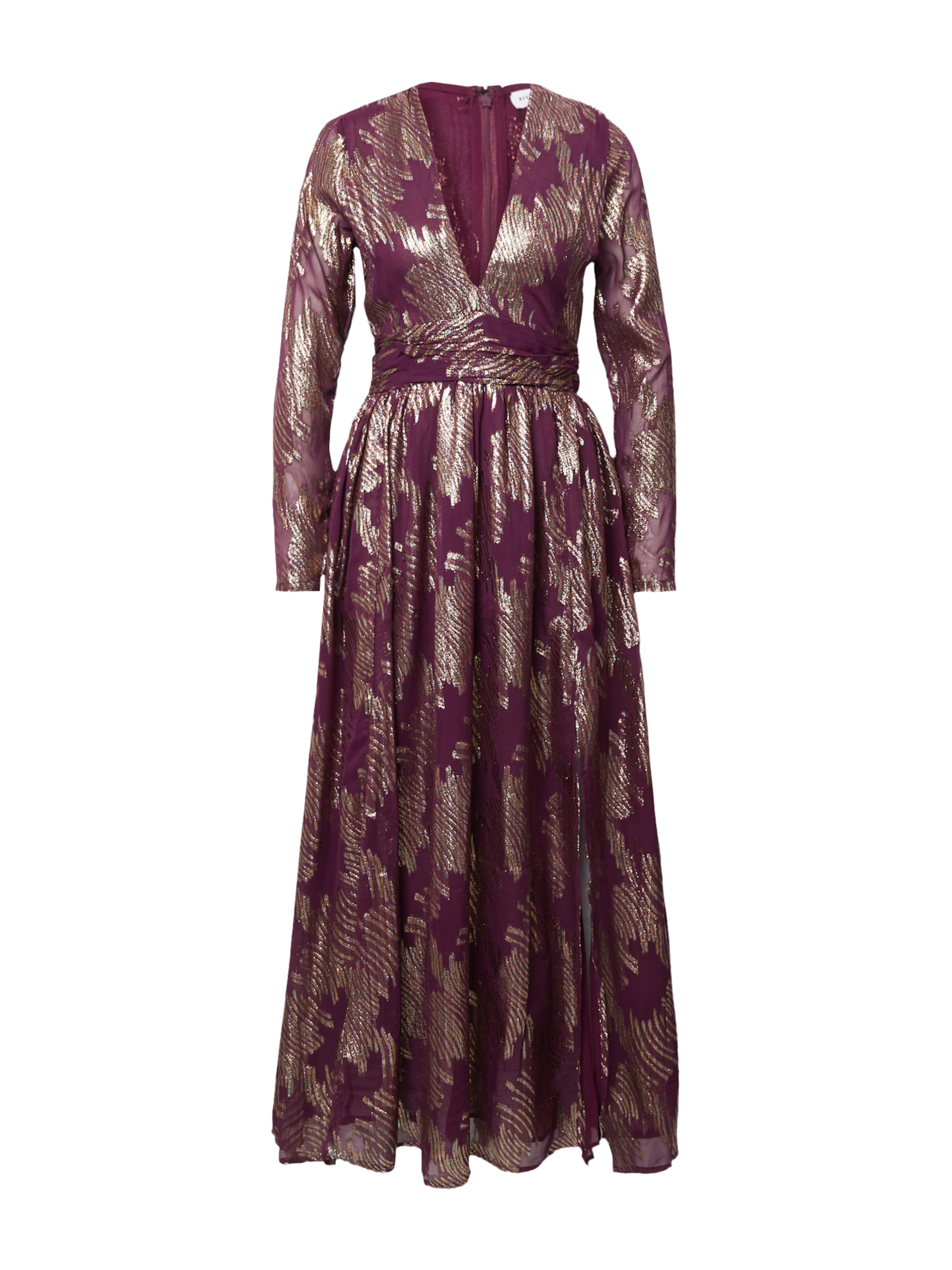 Warehouse Платье в Лиловый: спереди