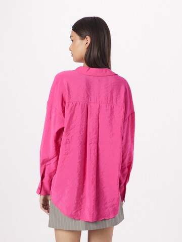 VERO MODA Bluse 'QUEENY' in Pink