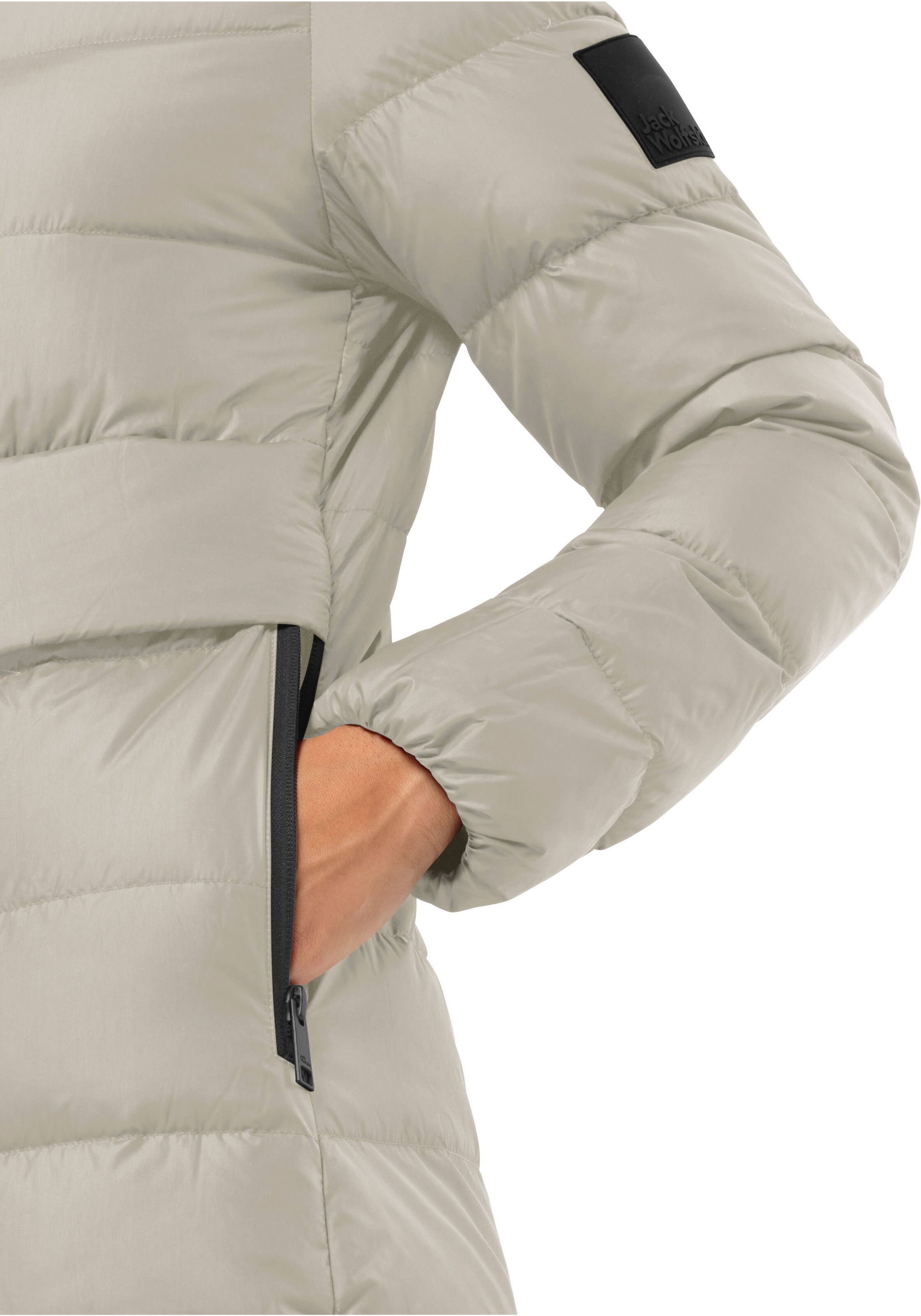 JACK WOLFSKIN Winter Coat in Grey