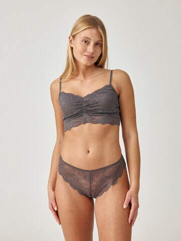 SNOCKS Panty in Grey: front