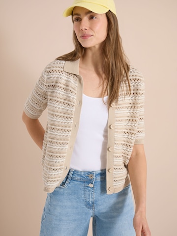 CECIL - Cárdigan en beige: frente