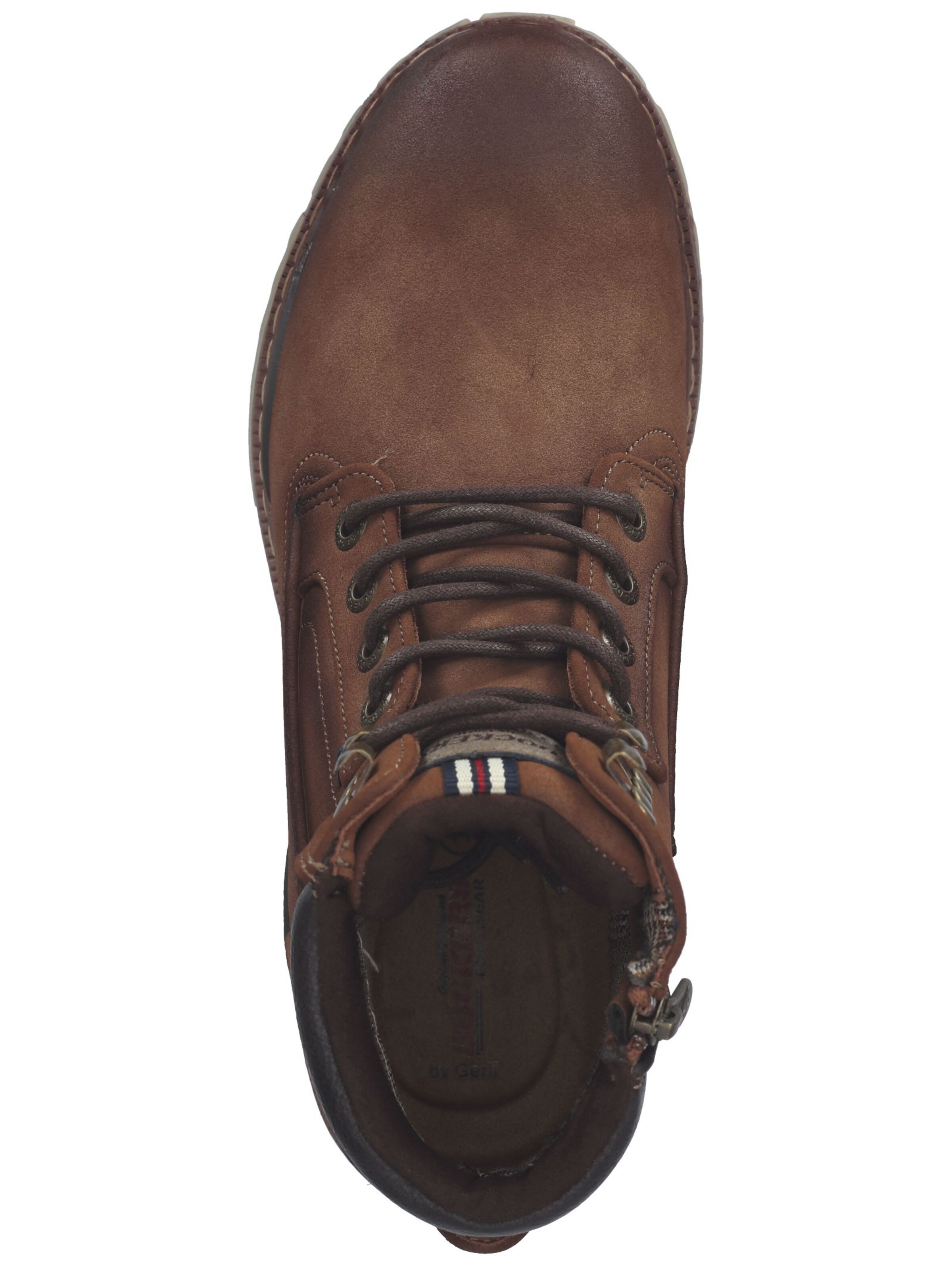 Bottines à lacets Dockers by Gerli en marron