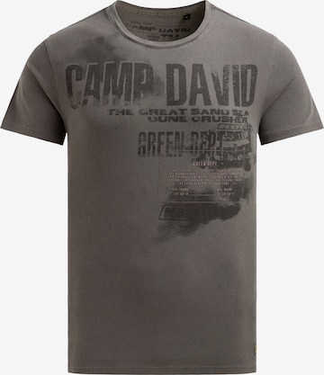 CAMP DAVID Paita värissä ruskea: etupuoli