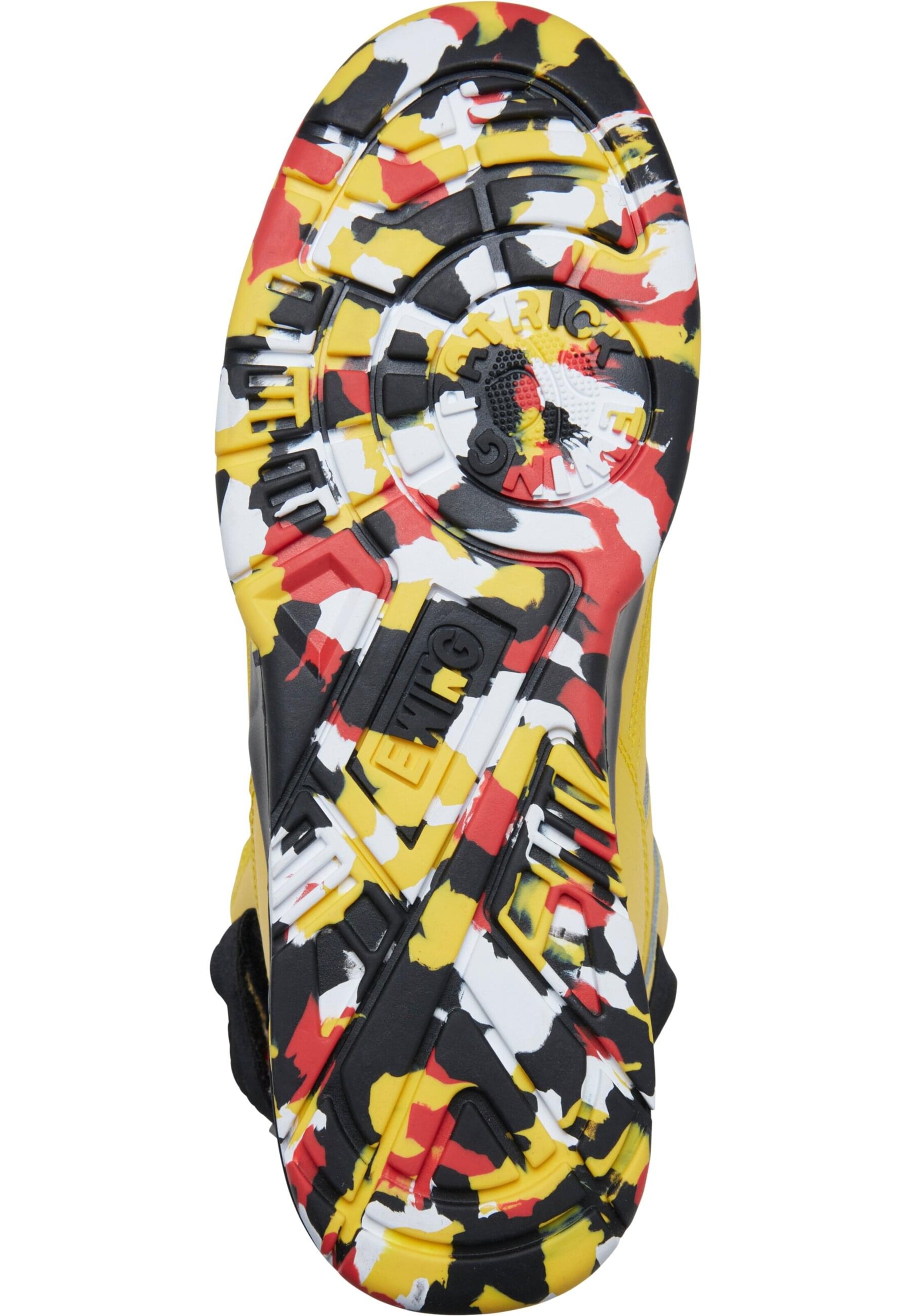 Ewing Sneakers hoog '33 Hi Big Pun' in Geel