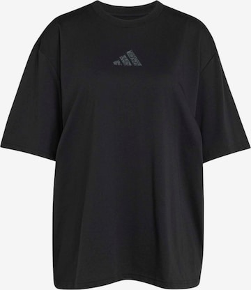 ADIDAS PERFORMANCETehnička sportska majica 'ANML' - crna boja: prednji dio
