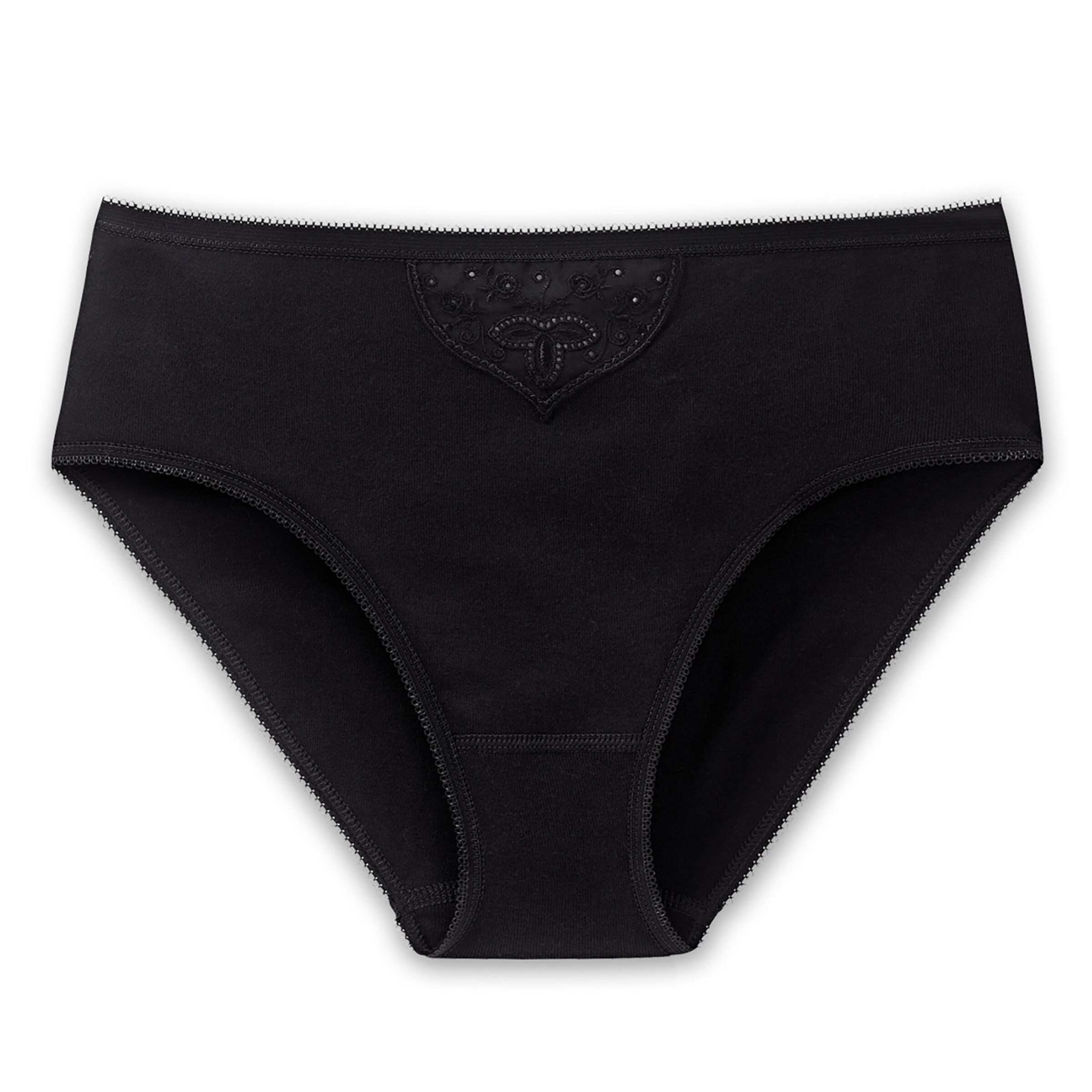 Slip SCHIESSER en noir