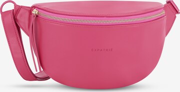 Expatrié Fanny Pack 'Alice' in Pink: front