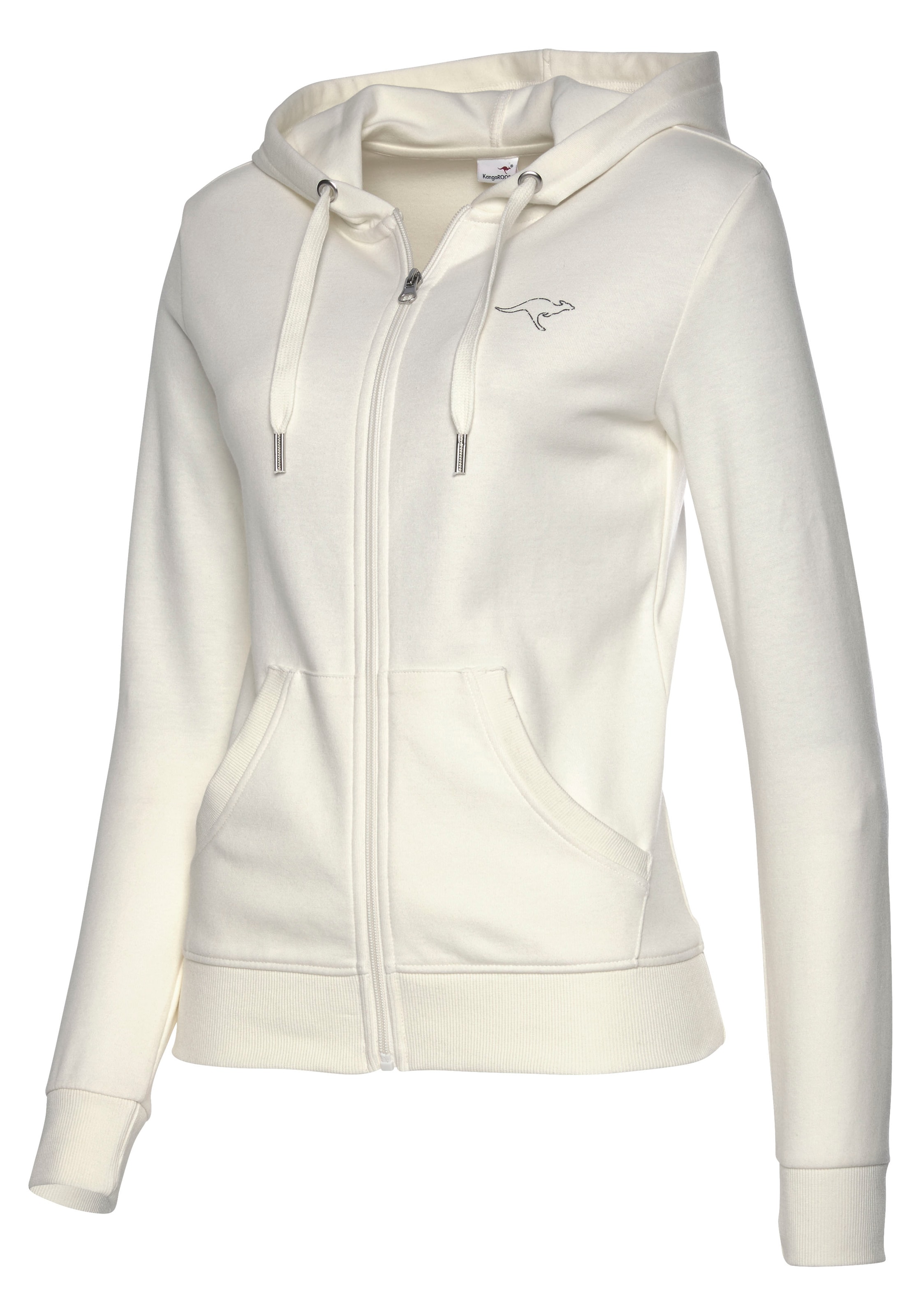 KangaROOS Sweatjacka i vit
