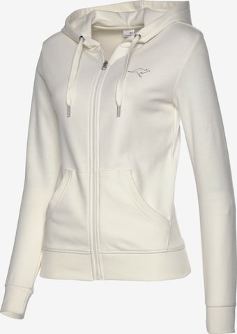 KangaROOS Sweat jacket in White