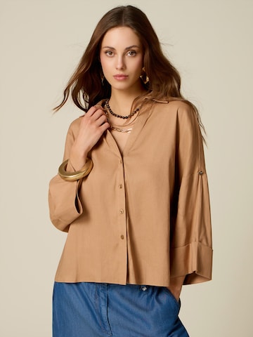 Chemisier oltre en beige
