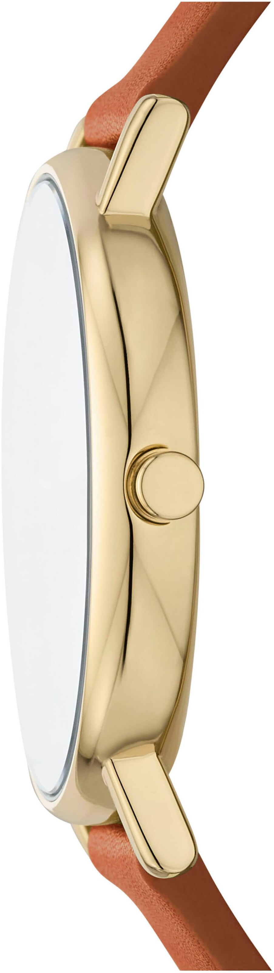 SKAGEN Analoguhr in Braun