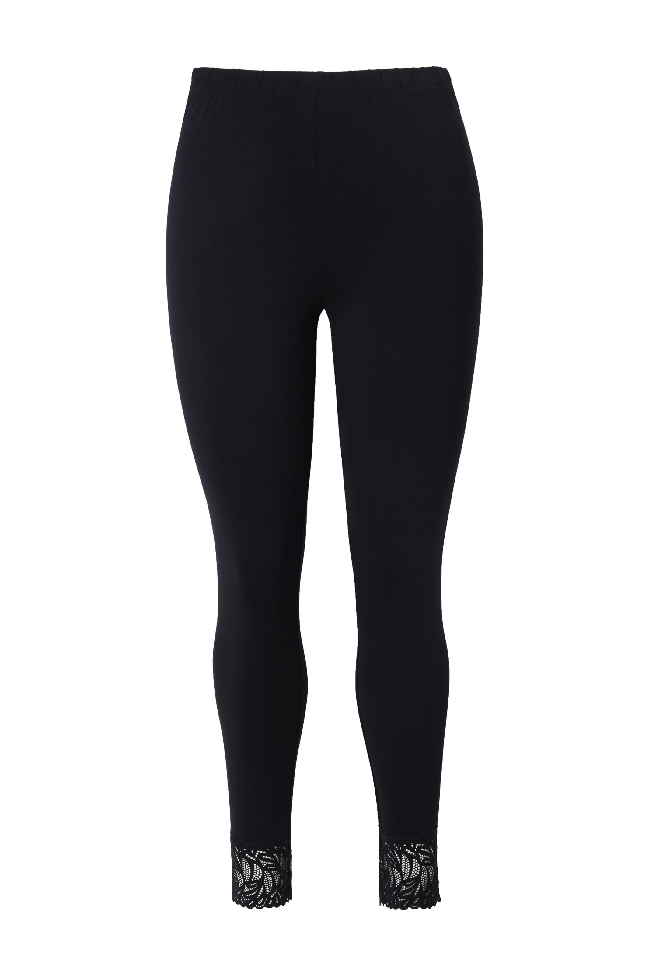 Ulla Popken Pants in Black: front