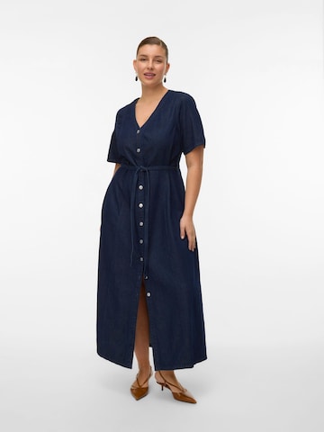 Vero Moda Curve Kjole 'VMCJanina' i blå