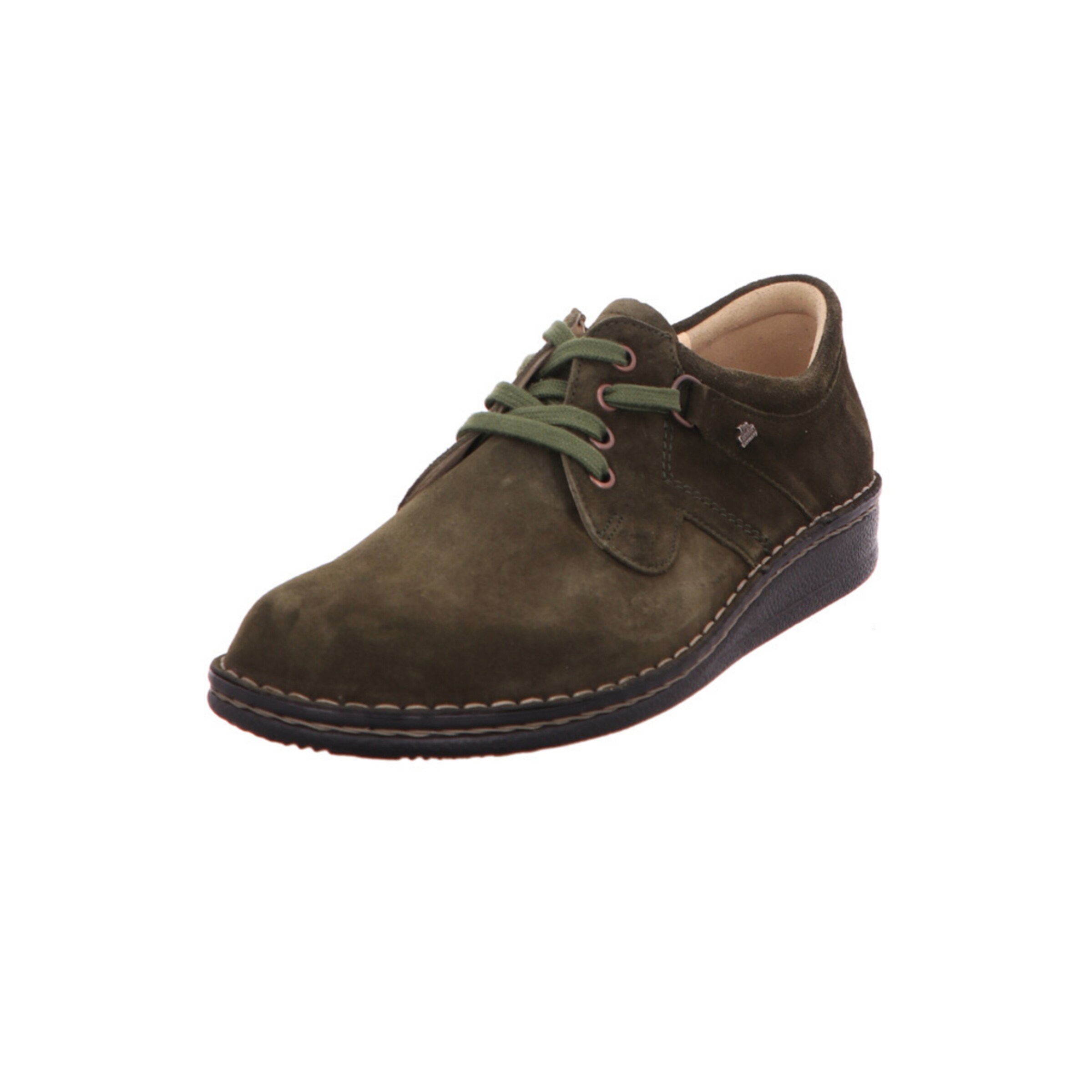 Finn Comfort Athletic Lace-Up Shoes in Green: front