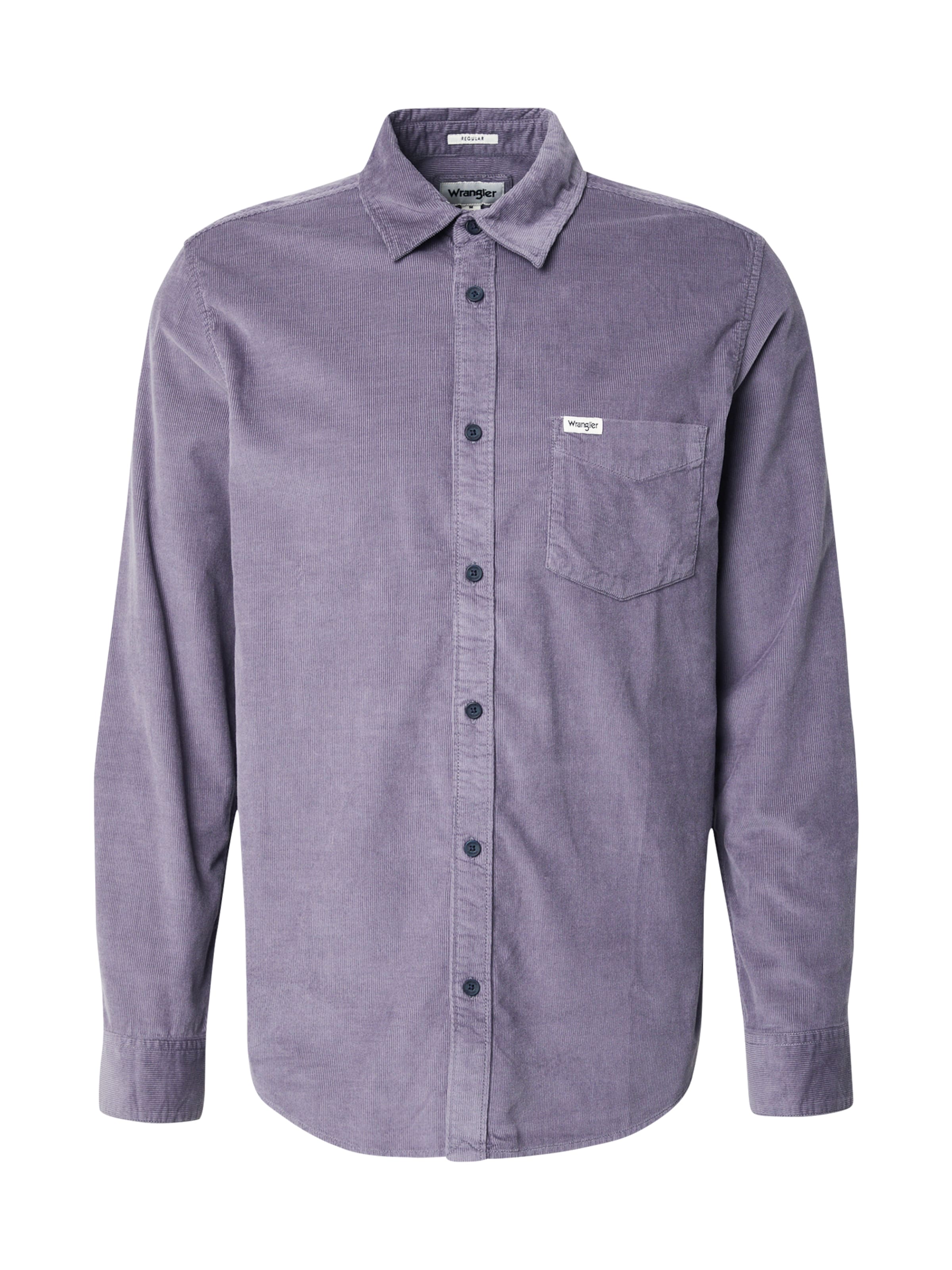 Regular fit Camicia di WRANGLER in grigio: frontale