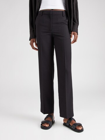 Monki Regular Pantalon in Zwart: voorkant