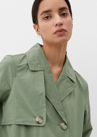 s.Oliver Between-Seasons Coat in Green