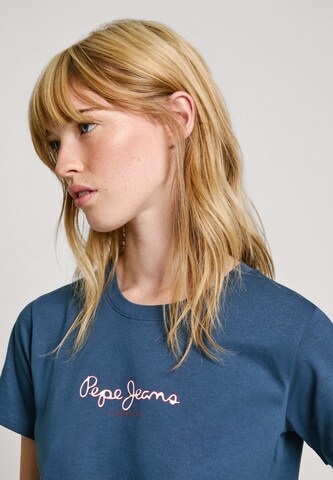 T-shirt ' FIORE ' Pepe Jeans en bleu