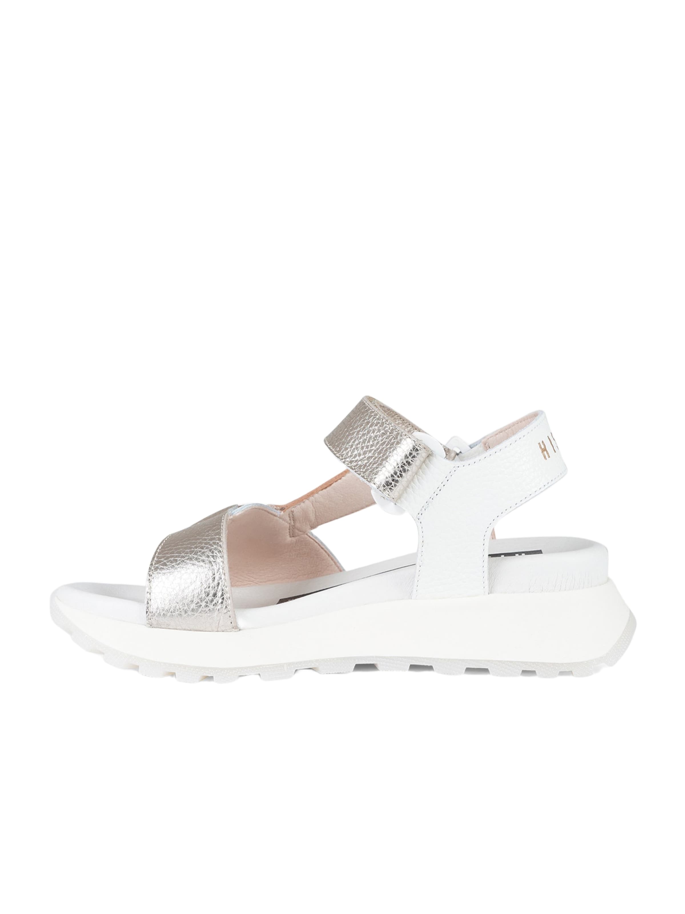 Sandalo di Hispanitas in beige: frontale