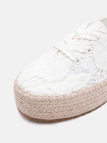 TOMS Εσπαντρίγιες 'VALENCIA' σε λευκό