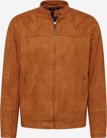 BURTON MENSWEAR LONDON Between-season jacket in Brown: front